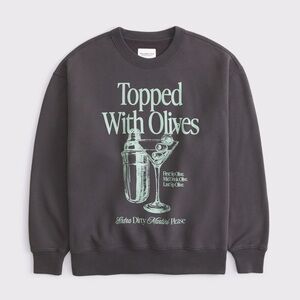 Abercrombie and Fitch Dirty Martini Crewneck